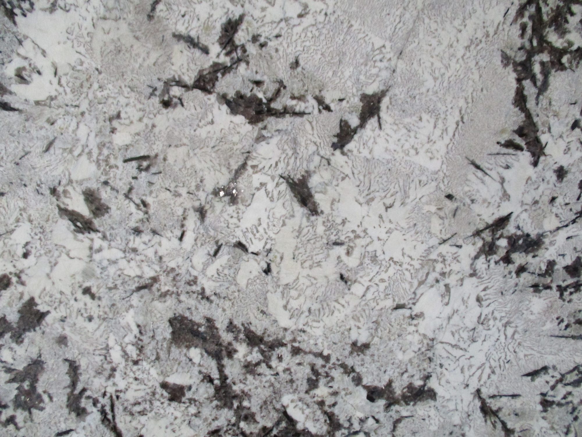 Black Crystal - White Granite Slab