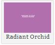 Radiant Orchid Pantone Home Design