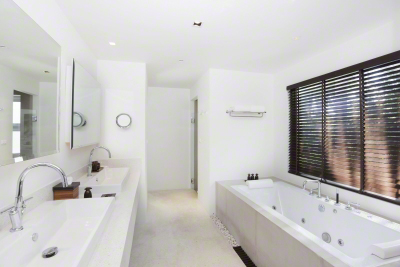 All-White Bathroom