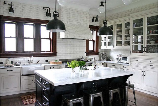 White and White Kitchen