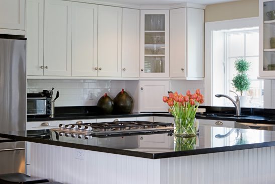 Black Kitchen Countertop