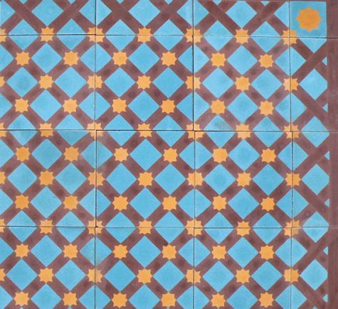 Casablanca 02 - Cuban Tile