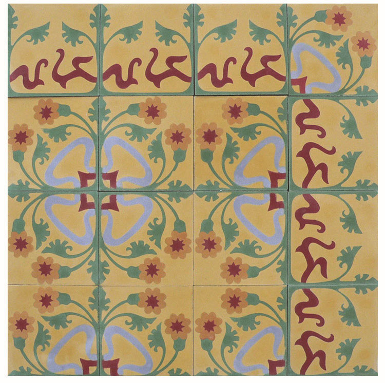 Clavel - Cuban Tile