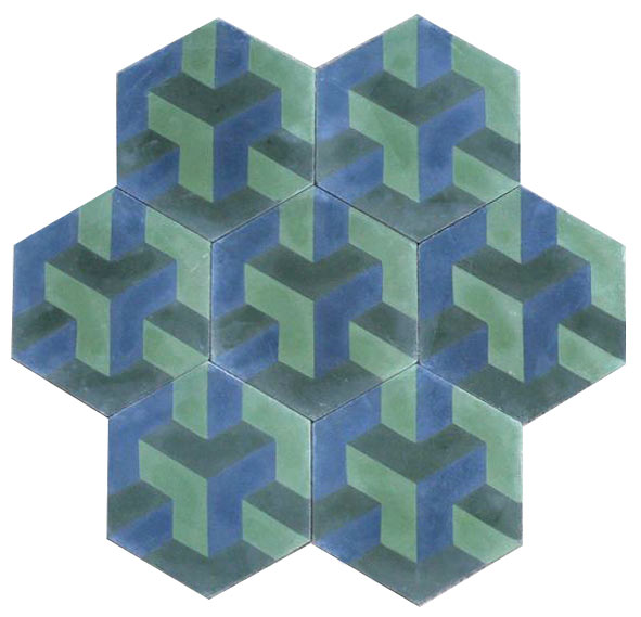 Hex 2 3 - Cuban Tile